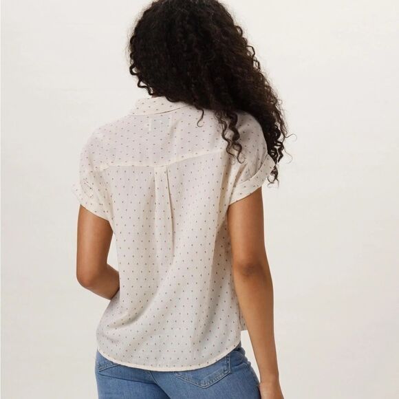 NWOT The Normal Brand Fresh Water Camp Shirt button up w/ front pocket - small - Picture 5 of 15